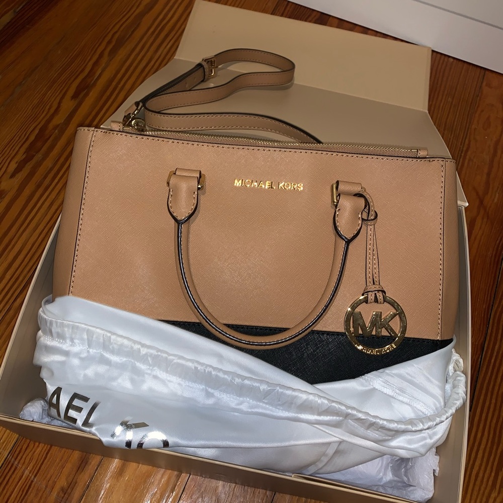 Michael Kors Color Block Purse / Tote - image 1